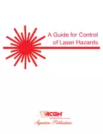 A Guide for Control of Laser Hazards