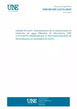 UNE-EN ISO 11274:2019