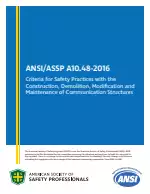 ASSP A10.48-2016