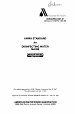 AWWA C601-81
