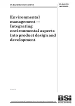 PD ISO/TR 14062:2002