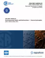 CSA ISO 14020:15 (R2020)