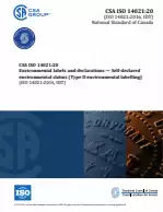 CSA ISO 14021:20