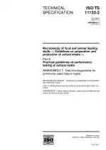 ISO/TS 11133-2:2003/Amd 1:2011